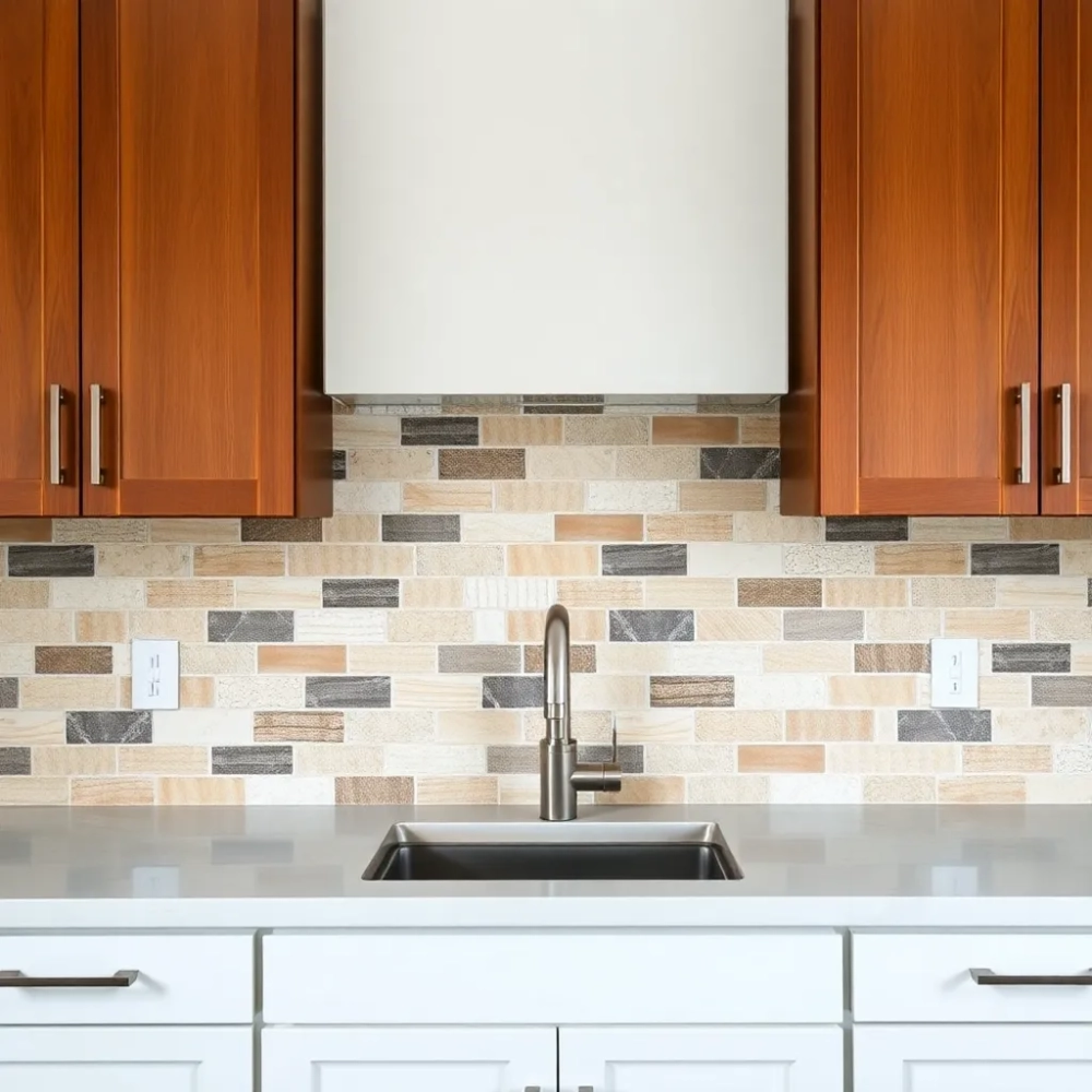 Jakie płytki do kuchni między szafkami