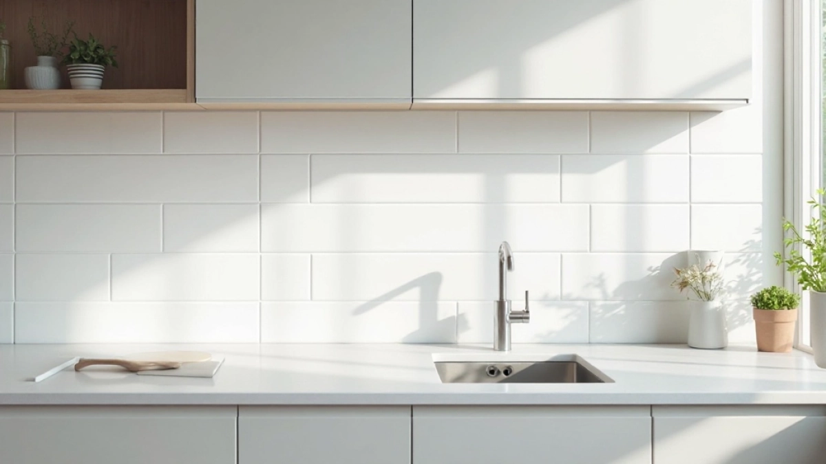 na jakiej wysokości płytki w kuchni