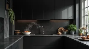 czarna farba do kuchni