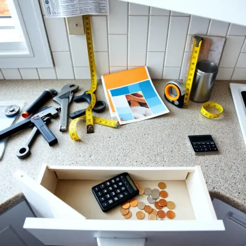 Remont małej kuchni koszt