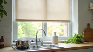 Rolety z poliestru do kuchni